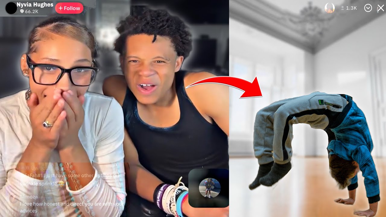 Дрей и Виа провели шоу талантов в прямом эфире TikTok… и всё пошло не так 😭💀