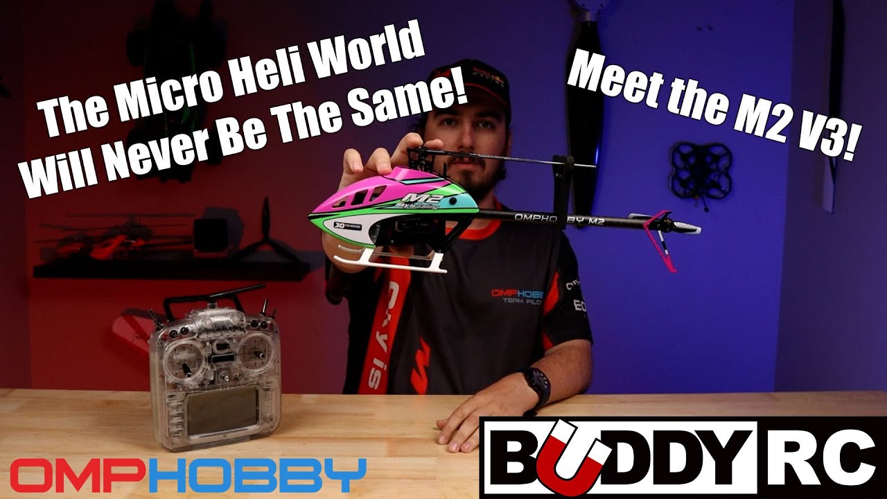 Next-Level Micro Performance | OMPHOBBY M2 V3 Overview