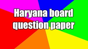 HBSE class 12th chemistry question paper 2018 set (c)