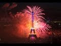 Spectacular Fireworks at the Eiffel Tower for Bastille Day