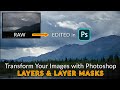 How to Use PHOTOSHOP LAYER MASKS to Edit an Image