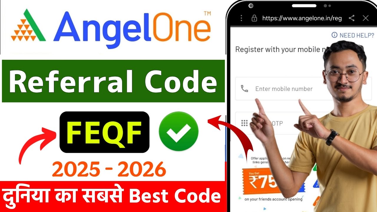 Angel One Referral Code | Angel One App Referral Code | Angel One me ...