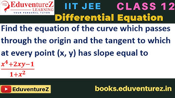 Find the equation of the curve which   point (x, y) has slope equal to (x^4+2xy-1)/(1+x^2 )