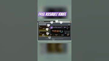 How to get a free assault knife in Call of Duty Mobile #codm #cod #codmobile