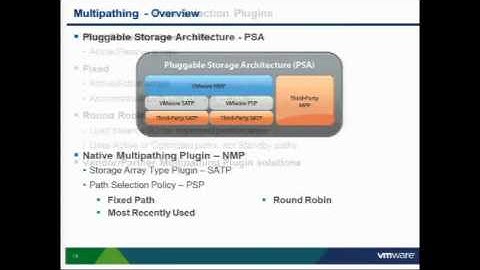 VMworld 2011: VSP3868 - VMware vStorage Best Practices