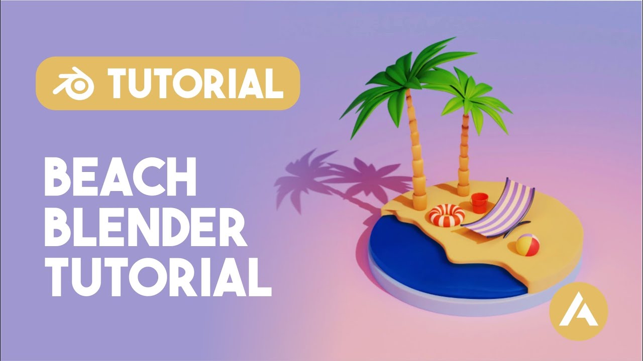 Creating a beach in Blender for Beginners Blender Tutorial YouTube