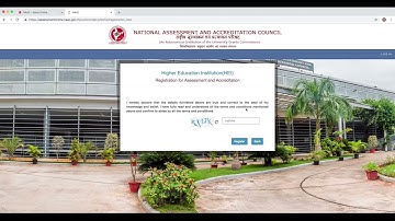Registration Process Tutorial - NAAC