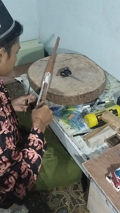 Unboxing Gapit Wayang Kayu×Penjalin ukuran Bambangan