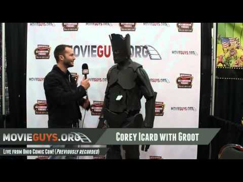 Corey Interviews Groot at Ohio Comic Con