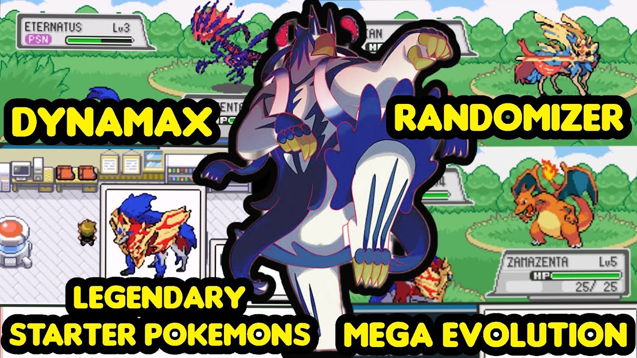 Pokémon Let's go Mewtwo New Complated GBA Rom Hack Mega evolution and  Gigentamax And More New Featur 