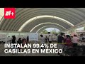 Reportan 99.4% de casillas instaladas en todo México - Las Noticias