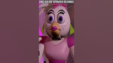 Hey Roxy, English or Spanish? #shorts #roxy #fnafanimation