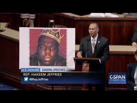 Rep. Jeffries tribute to rapper Biggie Smalls - Notorious B.I.G. (C-SPAN)