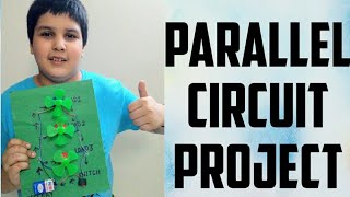 How to make parallel circuit working model,DIY of parallel circuit