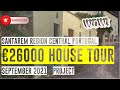 Central Portugal house tour. We bought a cheap Portuguese property. €26000 95m2 house 960m2 land.