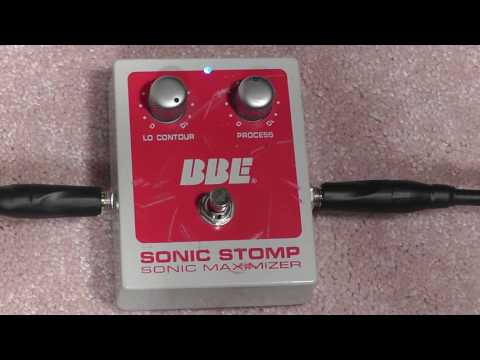 BBE Sonic Maximizer Guitar Pedal Sound Demo