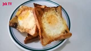 Toasted Wheatbread with Egg - Easy Recipe