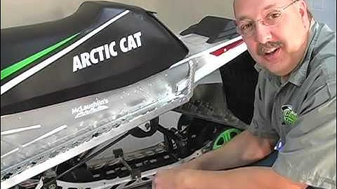 Adjusting Track Tension - Arctic Cat Crossfire 600 Snowmobile