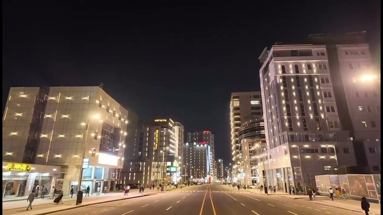Night view#addisababa#ethopia 