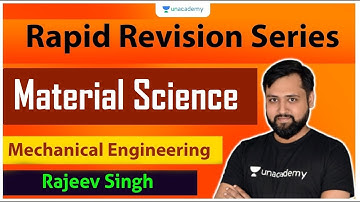 Material Science | Mechanical Engineering | Rajeev Singh