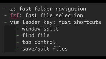 Increase terminal productivity with z, fzf, and vim shortcuts