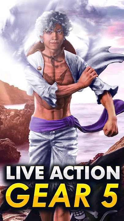 Live Action Gear 5 Luffy first look #onepiece #luffy #luffygear5