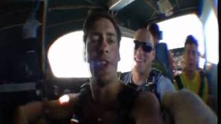 Bobby's Shirtless Skydive
