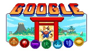 Playing Google doodle blue team part 2