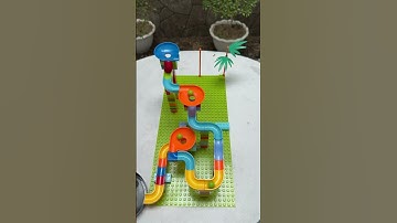 🌷Marble Run | Building Blocks | DIY ASMR #lego #building #blocks #brick #marblerun #marble