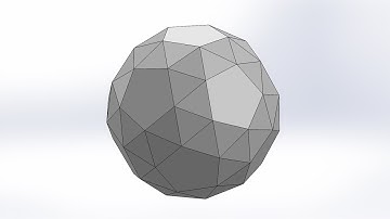 How to make Snub Dodecahedron by SolidWorks / 3D CAD