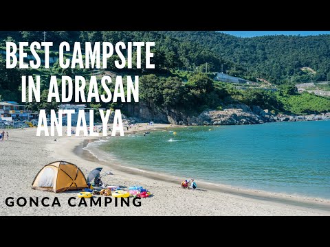 BEST CAMP SITE IN ADRASAN ANTALYA | ADRASAN CADIR KAMP ALANLARI | ADRASAN TRAILER | GONCA CAMPING