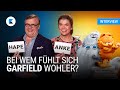 Bei wem würde sich GARFIELD wohler fühlen - Hape Kerkeling oder Anke Engelke?