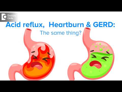 Video: Heartburn Vs. Acid Reflux Vs GERD