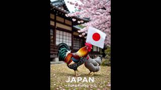 How Does A Rooster Crow In Japan? Animal Sounds World