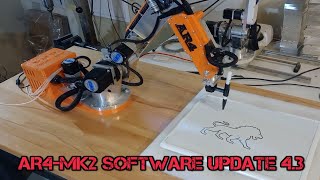 AR4-MK2 Software Update 4.3 - DIY 6 axis robot kit / Arduino controller with Python interface