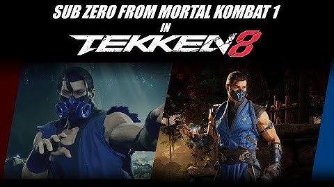 SUB ZERO FROM MORTAL KOMBAT 1 IN TEKKEN 8