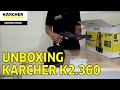Unboxing pressure washer karcher k2360  karcher indonesia