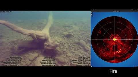 Blue Robotics Ping360 Custom Color Gradients Testing/Demonstration