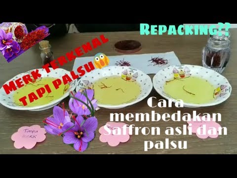 Video: Perbedaan Antara Saffron Dan Kunyit