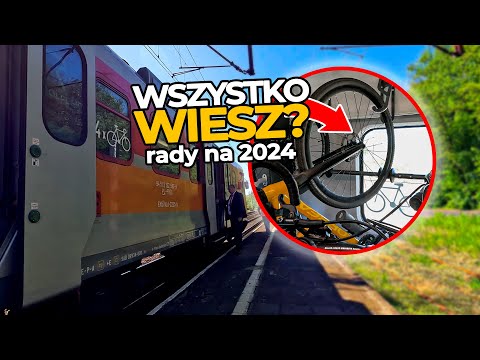 Jak przewozić ROWER w POCIĄGU  w 2024 roku | DUŻO RAD