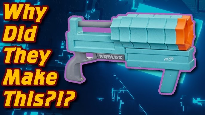 NERF Roblox SHARKBITE Web Launcher -RB- Firing Demo! #shorts #nerf  #blasters #roblox 