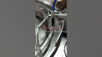 Automatic needle vibrating sorting feeding bowl with pointy detecting sensor eyes testing video