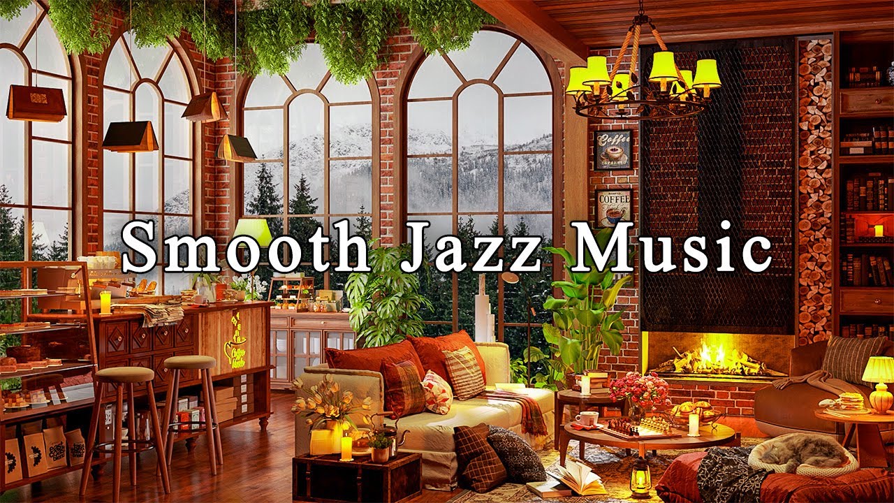 ⁣Relax and Unwind with Relaxing Jazz Music ☕ Cozy Coffee Shop Ambience~Smooth Jazz Instrumental Music