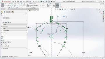67 SolidWorks – How to Flip a Fully Defined Sketch, Quick Fix – Create a Sketch Block with Clean Up