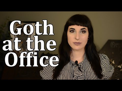 Being a goth at the office - my corporate goth experience