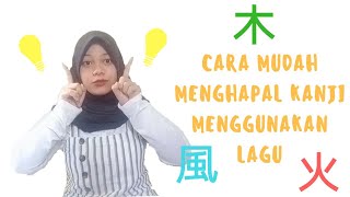 🎶CARA MUDAH MENGHAPAL KANJI MENGGUNAKAN LAGU 🎶