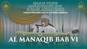 AL MANAQIB BAB VI HAUL AKBAR AL FITHRAH 2022
