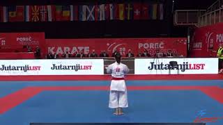 Viviana Bottaro Ita Annan Dai 2021 Wkf European Karate Championships