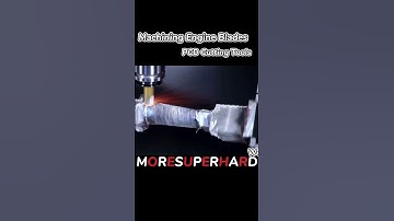 Machining Engine Blades ——PCD Cutting Tools