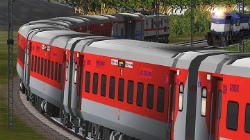 Openrails ll MSTS ll Hwh-New Delhi Rajdhani Express